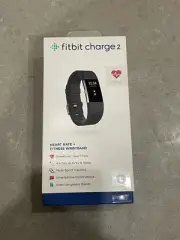 Fitbit Charge 2 Smart Watch Heart Pulse Rate Fitness Tracker Black Large Sealed