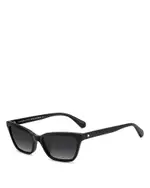 kate spade new york Aisha Rectangle Sunglasses, 55mm