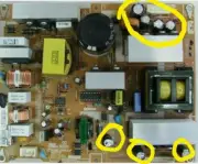 SAMSUNG LCD TV Repair Kit - Capacitors power board LE32A456 LE26A456 LE26A457