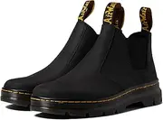 [Dr. Martens] Unisex Hardie II Chelsea Boot Pit Quarter Leather, Black, UK 7/US M8W9
