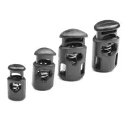 Plastic Spring Cord Locks Toggle Stopper Rope End Adjuster Fastener Accessory