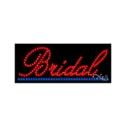 NEW “BRIDAL" UNDERLINED 27x11 SOLID/ANIMATED LED SIGN W/CUSTOM OPTIONS 20025