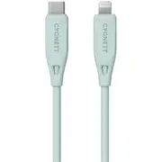Cygnett Charge & Connect Lightning to USB-C Cable V2 1.2m (Green)