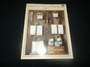 Country Towel Borders and Mini Greetings Vol. 1 Cross Stitch Book NEW
