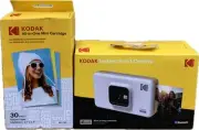 Kodak 2-in-1 Instant Camera with 30-Sheet All-in-One Mini Cartridge – NEW