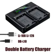 USB Battery Charger For OLYMPUS LI-10B Verve 800 Camedia C-50 C-60 C-70 ZOMM