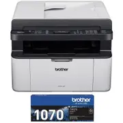 Brother MFC-1810 Mono Laser Printer Multi-Function Centre A4 Value Pack Scan/Copy/Fax Light Grey