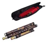 G Key 8 holes Chinese Vertical Bamboo Flute Xiao Music Instrument 3 Sections