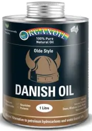 ORGANOIL 100% Pure Natural Oil Danish Oil Olde Style 1Litre