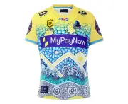 Gold Coast Titans NRL Dynasty Indigenous Jersey Sizes S-3XL! T3