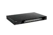 D-Link DGS-1520-28MP 28-Port Gigabit Smart Managed Stackable PoE+ Switch With 20 PoE+ 1000Base-T, 4 PoE+ 2