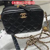 在飛比找蝦皮購物優惠-二手CHANEL 香奈兒 CHANEL AS3256 核桃金