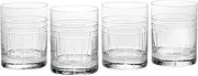 Reed & Barton Tempo Double Old Fashion Glasses, Set of 4