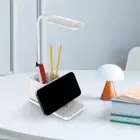 LED Desk Lamp Table Lamp with Cordless Charging USB with Pen Holder Eye Caring 3
