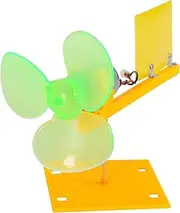 DEWIN DIY Wind Generator Kits, 0.01V-24V Micro Wind Turbine Generator Kit, Small DC Motor with Retainer Blades, DIY Project Kits