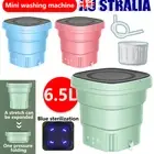 Clean Clothes Anywhere! Mini Washer (Portable) - Folds for Easy Storage (AU)