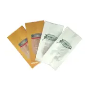 100/500 Bakery Stand Up Heat Sealable Bags with Clear Window Side Gusset Pouch