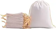 KONMAY Pack of 20 Cream Soft Velvet Jewellery Bags with Drawstring 12 x 15 cm Velvet Bags Wedding Party Gift Bags