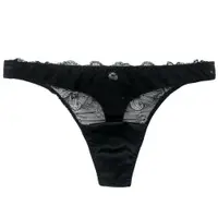 在飛比找ETMall東森購物網優惠-女性感丁字褲透明無痕低腰真絲
