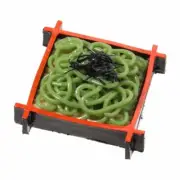 Not allowed Food sample shop magnet (green soba) Food sample Miniat From Japan