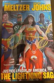 SEALED Justice League of America The Lightning Saga Geoff Johns Brad Meltzer DC