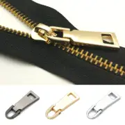 Metal Zipper Puller Replacement Zip Slider Head DIY Luggage Repair Accessories