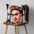 Abstract Frida Kahlo Mexican Artist Design Cushion Colorful TapestryPillow Cover