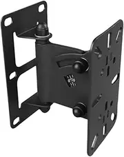Loudspeaker Wall Assembly Loudspeaker Holder, Tiltable, Swiveling, Versatile, Black, Surround, Adjustable Loudspeaker Holder, Bracket for