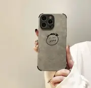 Luxury PU Street Travis Scott Soft Leather Phone Case For iPhone 13