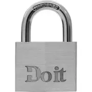Do it 1-1/2 In. Keyed Aluminum Padlock 1840DDIB Pack of 24 SIM Supply, Inc.