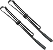 Foldable CS Tactical SMA Female Ham Radio Antenna 2-Pack Dual Band VHF UHF 136-520MHz 42.5 inch Antenna for Kenwood Baofeng BF-F8HP UV-5R UV-82 BF-888S GT-3 Ham Two Way Radio Walkie Talkie