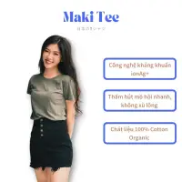 在飛比找蝦皮購物優惠-優質日本中性 Maki T 恤 100% 棉