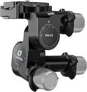 LEOFOTO Geared 3-Way Ball Head for SLR, DSLR Cameras, Black, Tripod Mount