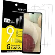3 Pack Designed for Samsung Galaxy A12, Galaxy A02s Screen Protector Tempered