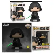Authentic Funko Pop! Star Wars The Mandalorian Luke GITD EE #501