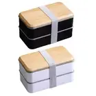 1200ML Bento Box with Cutlery Set for Adults Lunch Container Microwaveable Safe