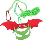 GANAZONO 1Set Bearded Dragon Harness Leash Christmas Lizard Leash for Reptiles Lightweight Compact Design for Bearded Dragons Geckos Durable Pet Supply