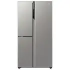 Haier 574L S+ Three Door Side by Side Fridge Satina Silver HRF575XS
