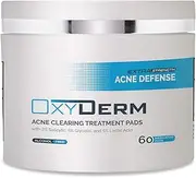 Acne Clearing Treatment Pads- Exfoliating Peel Pads, Eliminates Acne Causing Bacteria. Clears Away Clogged Pores, Oily Skin & Cystic Breakouts. Contains Salicylic, Glycolic & Lactic Acid.