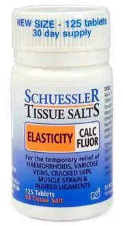 Schuessler Tissue Salts Calc Fluor | 125 tablets