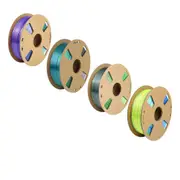 [TechBrands] Tri-chroma PLA Filament 1kg (1.75mm) - DBLU/FPNK/DGRN