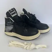 NEW - Converse DRKSHDW TURBOWPN Hi Rick Owens 2021 Sz 11 Black/Black/Cloud Cream