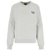 [A.p.c.] A. p.c. Mélange-effect Cotton Sweatshirt M GREY