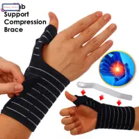 在飛比找蝦皮購物優惠-Thumb Wrist Finger Support Com
