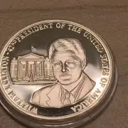 Bill Clinton 42nd President Token Commemorative Coin E986