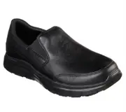 Skechers Work Relaxed Fit: Flex Advantage Slip Resistant - Bronwood Black