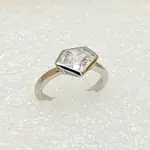 RING (內直徑17.5MM) CRYSTAL RHODIUM 戒指 水鑽 白金色