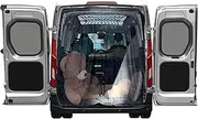 Van Mosquito Net Polyester Magnetic Mosquito Net for Camper Car Rear Door Mosquito Net Suitable for Various Vehicles Compatible with Iload, Mercedes Sprinter, Vitod, and Other Models (Standard)