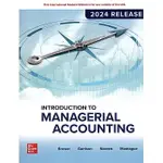 華泰-建宏 INTRODUCTION TO MANAGERIAL ACCOUNTING(2024 RELEASE)(10版) 9781266919312 <建宏書局>