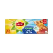 Lipton Decaffeinated Cold Brew Family Size Iced Tea Bags, Unsweet 22 CT, 3 Pack